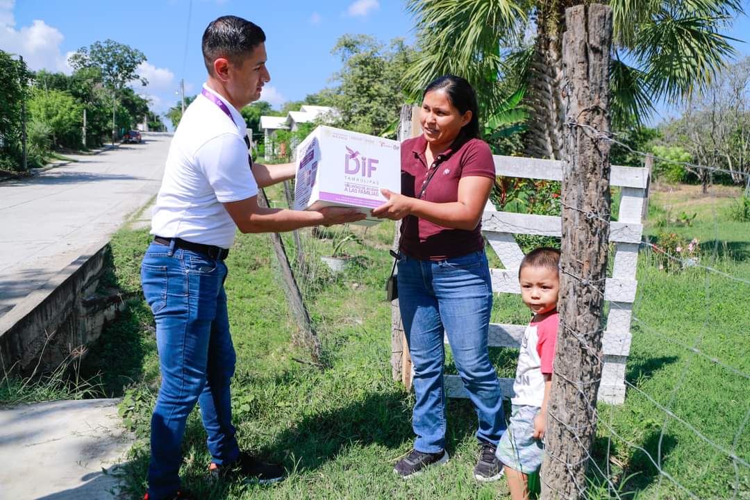 Arranca la Cuarta Entrega de Apoyos Alimentarios en Tamaulipas