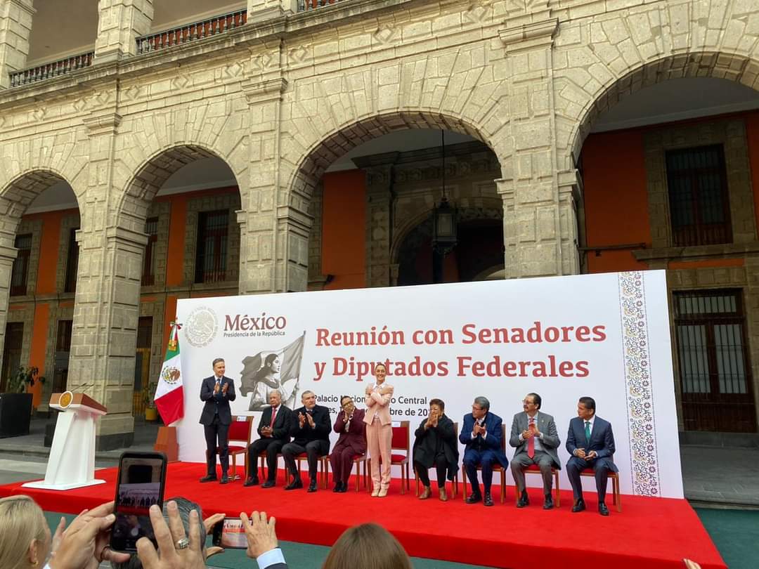 Claudia Sheinbaum Pide a Legisladores Trabajar en el Territorio: Olga Sosa