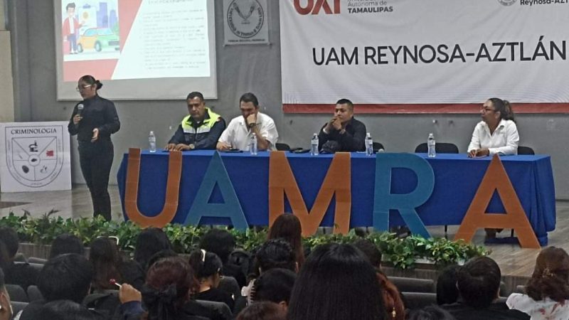 Guardia Estatal impulsa la prevención del delito entre estudiantes en Reynosa