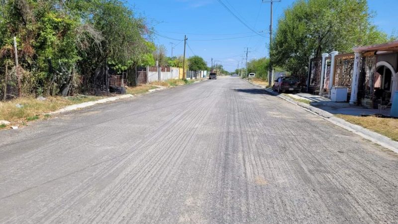 Rehabilitan calle Eduardo Chávez en beneficio de la comunidad de Guerrero