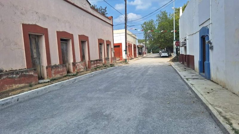 Mejoran Accesos en Villagrán: Pavimentan Camino al Panteón Municipal