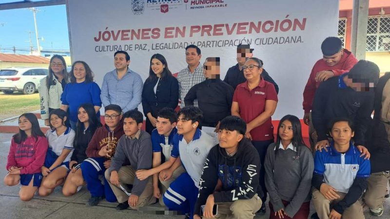 Guardia Estatal Promueve Cultura de Prevención en Escuela Secundaria de Reynosa