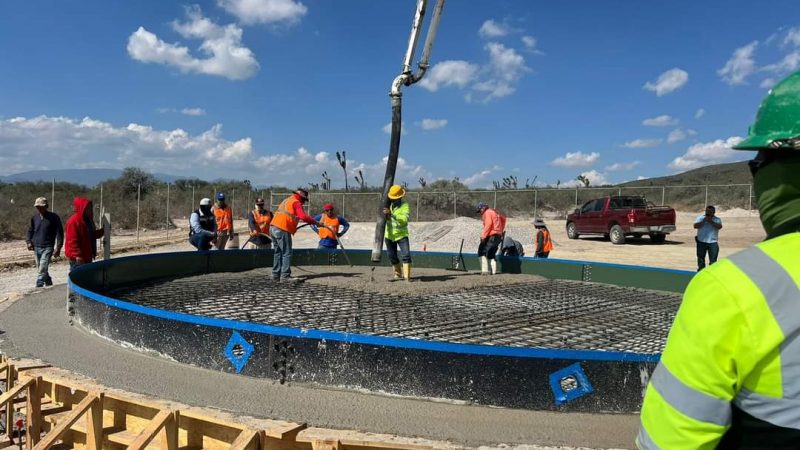 Avanza Construcción del Sistema de Agua Potable en Tula