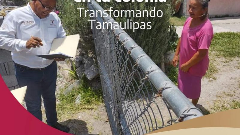 “ITAVU en tu Colonia” lleva asistencia y soluciones jurídicas a las familias de Tamaulipas