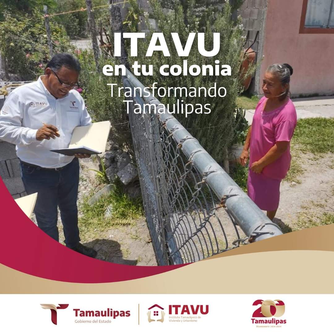 “ITAVU en tu Colonia” lleva asistencia y soluciones jurídicas a las familias de Tamaulipas