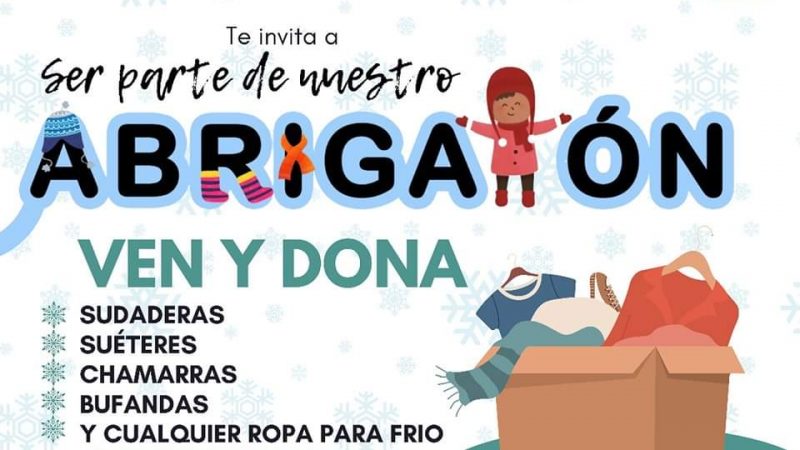 Cruz Roja Mexicana Matamoros invita a la comunidad a donar ropa de invierno