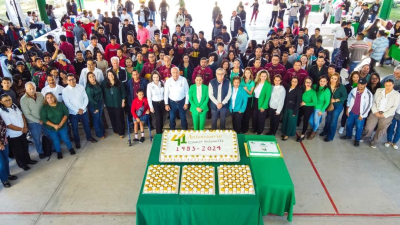 Conalep Victoria 172 celebra 41 años transformando vidas
