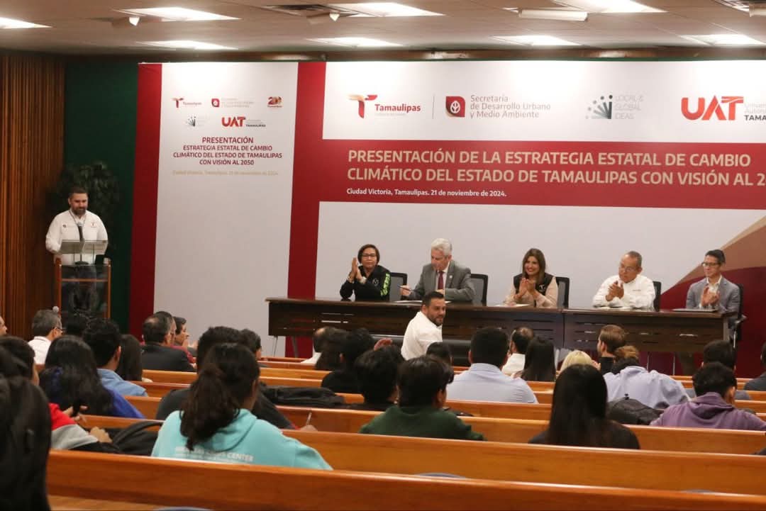 Tamaulipas presenta estrategia para enfrentar el cambio climático hacia 2050