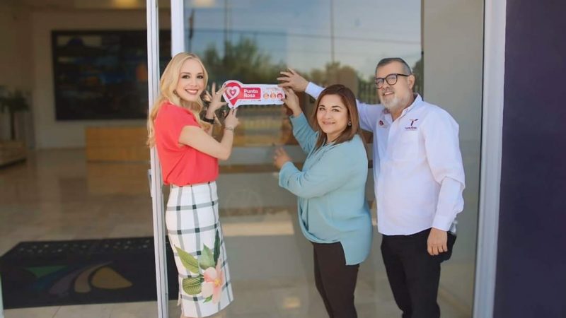 Firman Convenio Punto Rosa: Azteca Noreste Tamaulipas, Primer Espacio Seguro Certificado