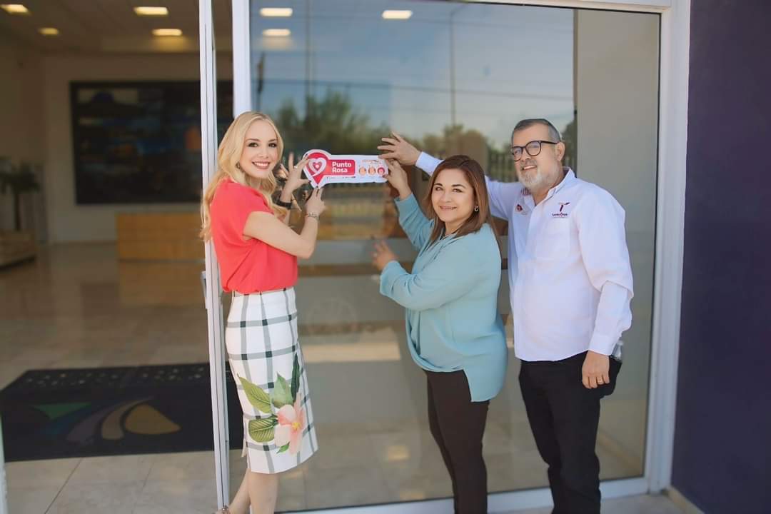 Firman Convenio Punto Rosa: Azteca Noreste Tamaulipas, Primer Espacio Seguro Certificado