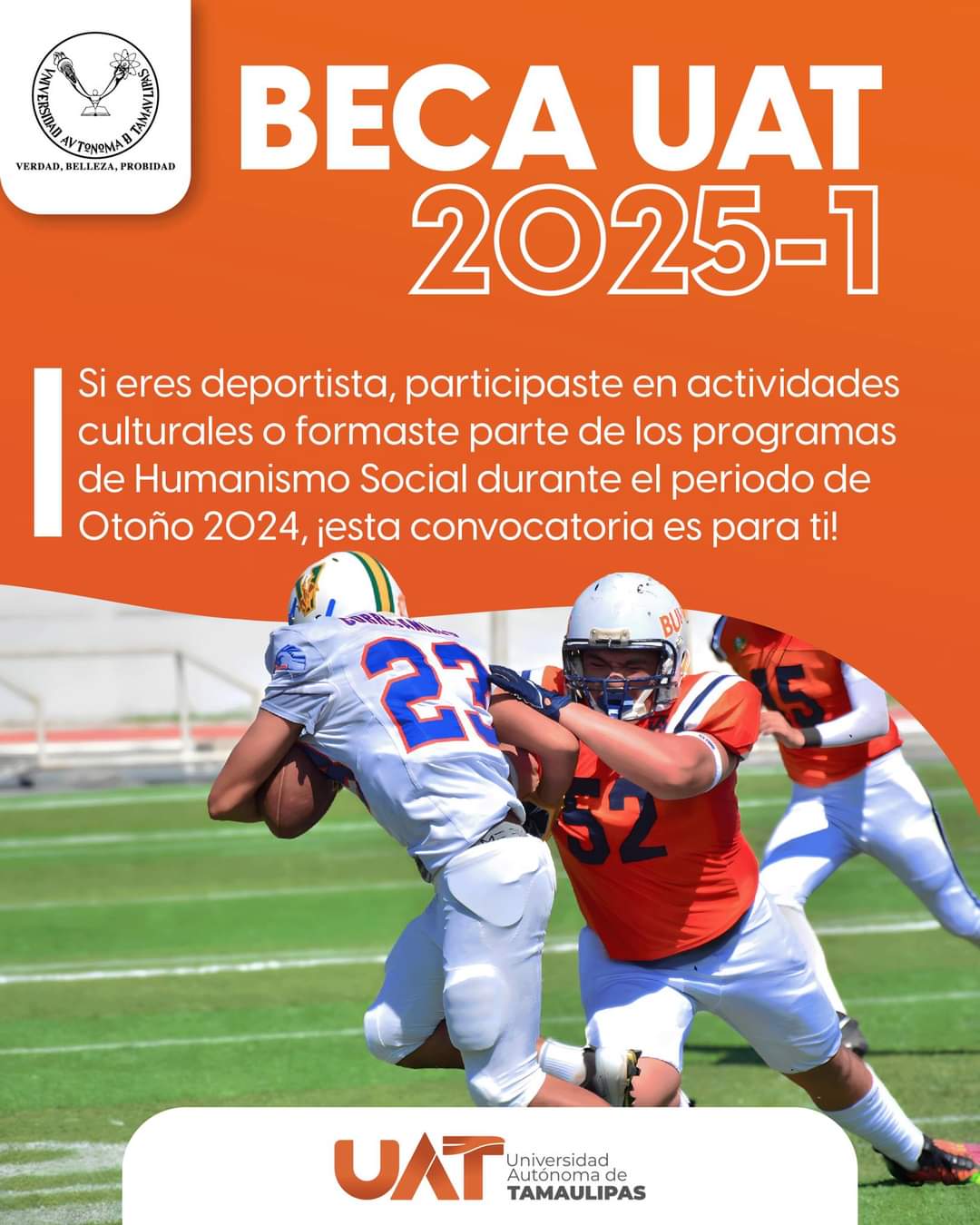 Abren Convocatoria para la Beca UAT 2025-1: Estudiantes Destacados Podrán Postularse