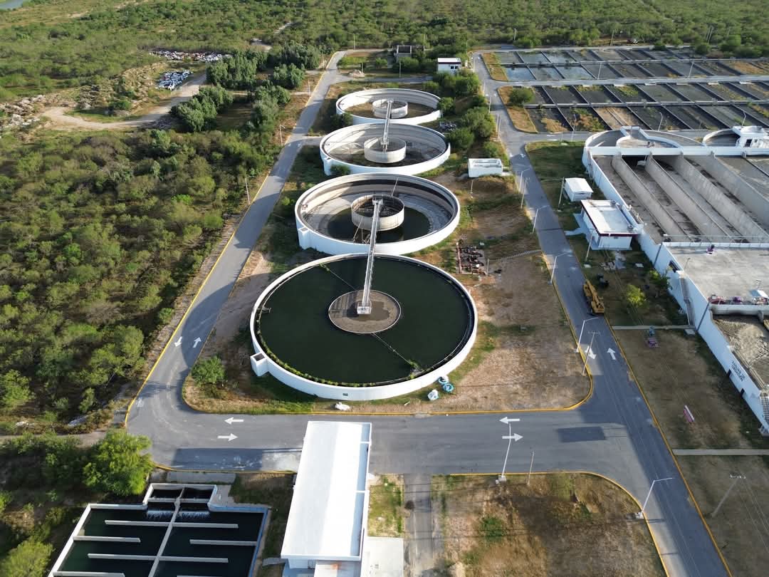 Avanzan Trabajos en la Planta Internacional de Tratamiento de Aguas Residuales en Nuevo Laredo