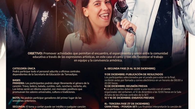 Abren convocatoria para el tercer certamen de canto «La Voz SET»