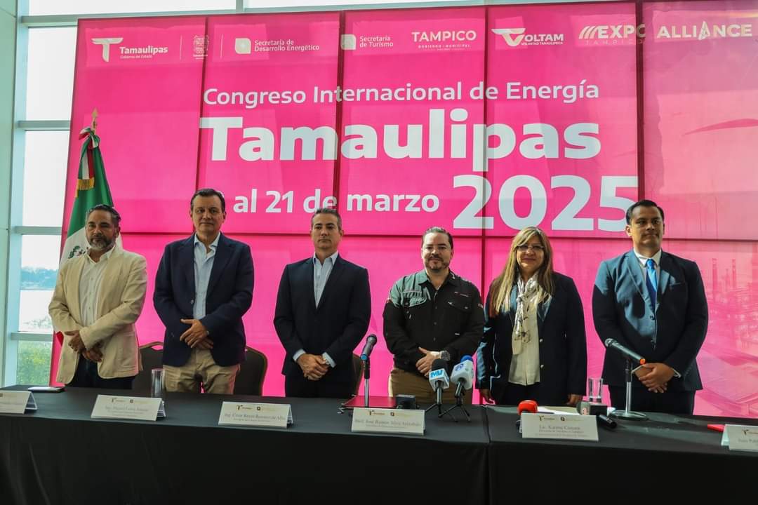 Tampico será epicentro del Congreso Internacional de Energía Tamaulipas 2025