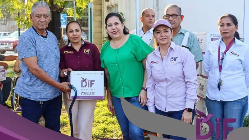 Inicia en El Mante la cuarta entrega de apoyos alimentarios del DIF Tamaulipas