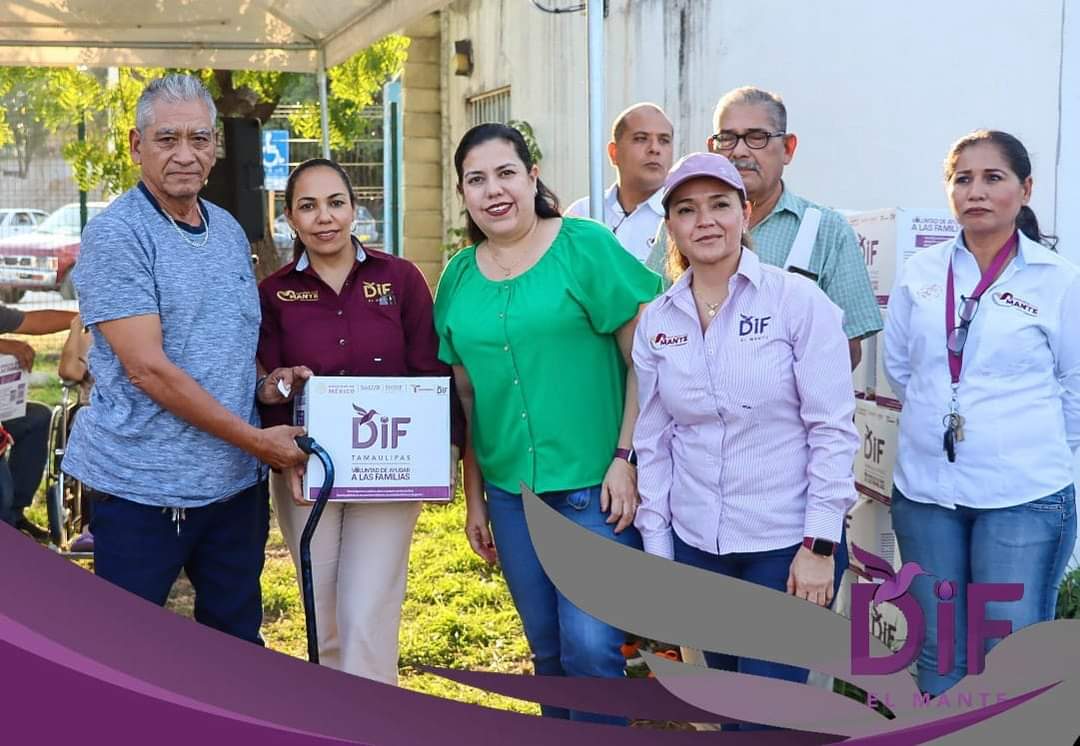 Inicia en El Mante la cuarta entrega de apoyos alimentarios del DIF Tamaulipas