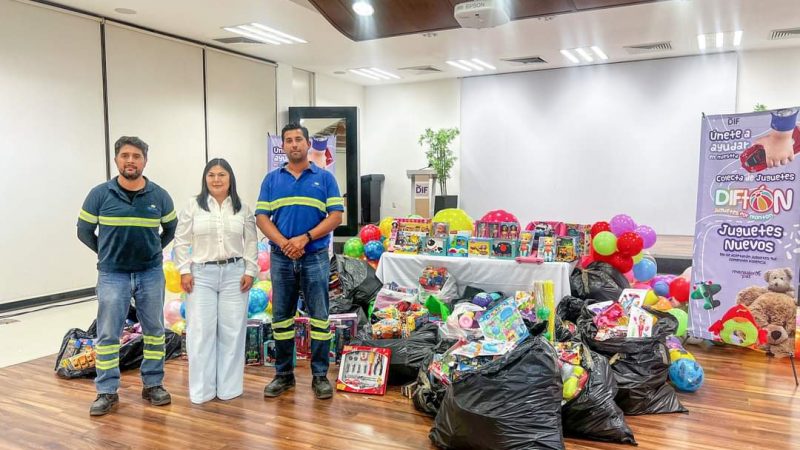 Tamaulipas se llena de apapachos con la colecta de juguetes del DIF