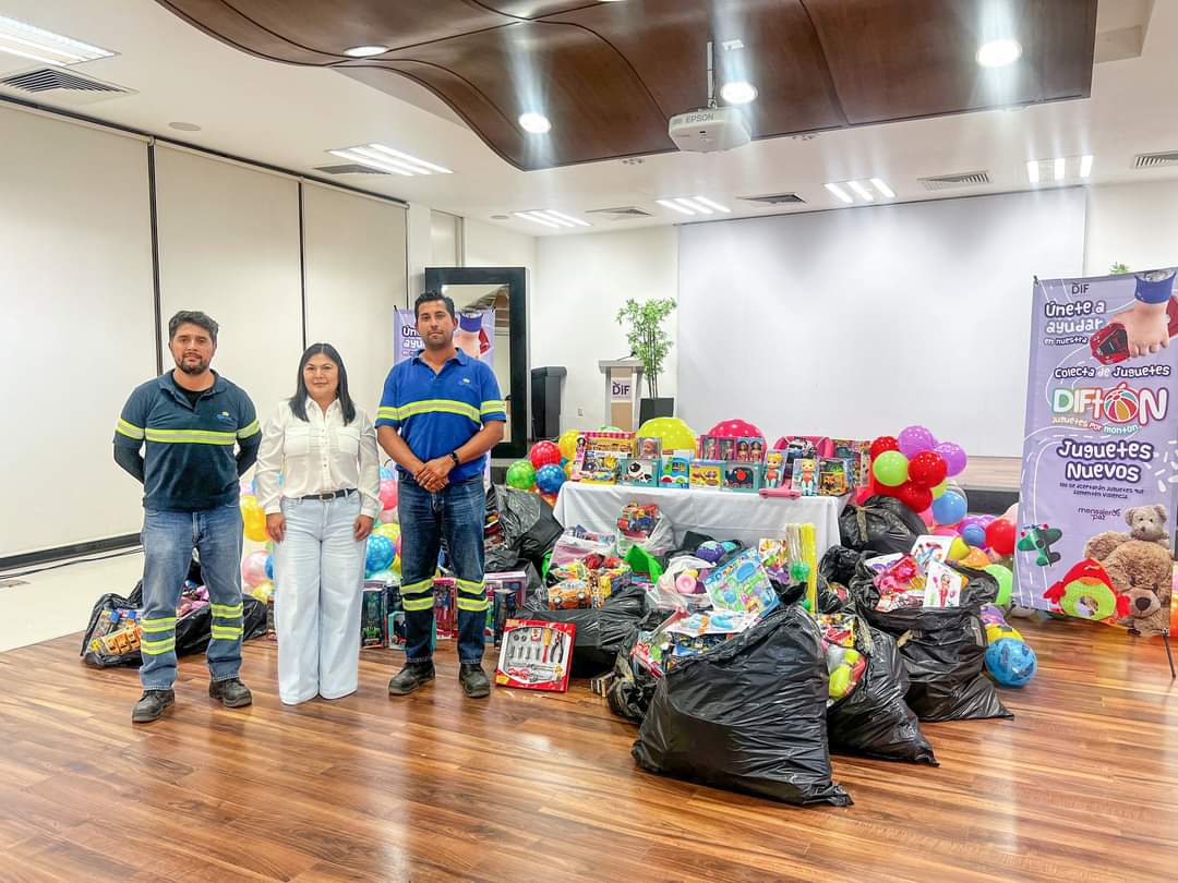 Tamaulipas se llena de apapachos con la colecta de juguetes del DIF