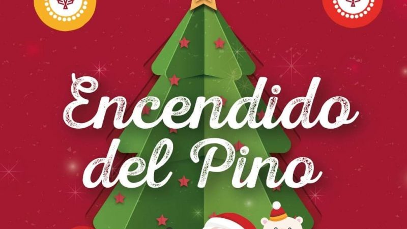 Reynosa se llena de magia navideña con el encendido del pino más grande de Tamaulipas
