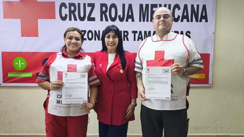 Cruz Roja Mexicana Zona Sur celebra nuevos nombramientos en su equipo directivo
