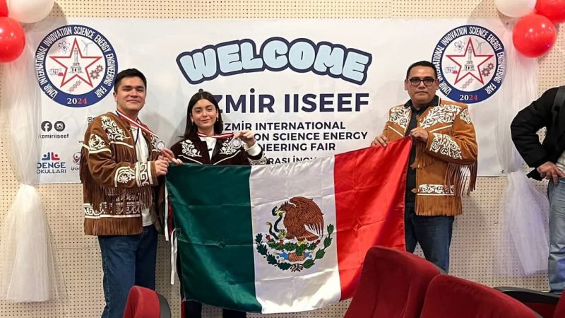 Talento Tamaulipeco Brilla en Feria Científica Internacional en Turquía