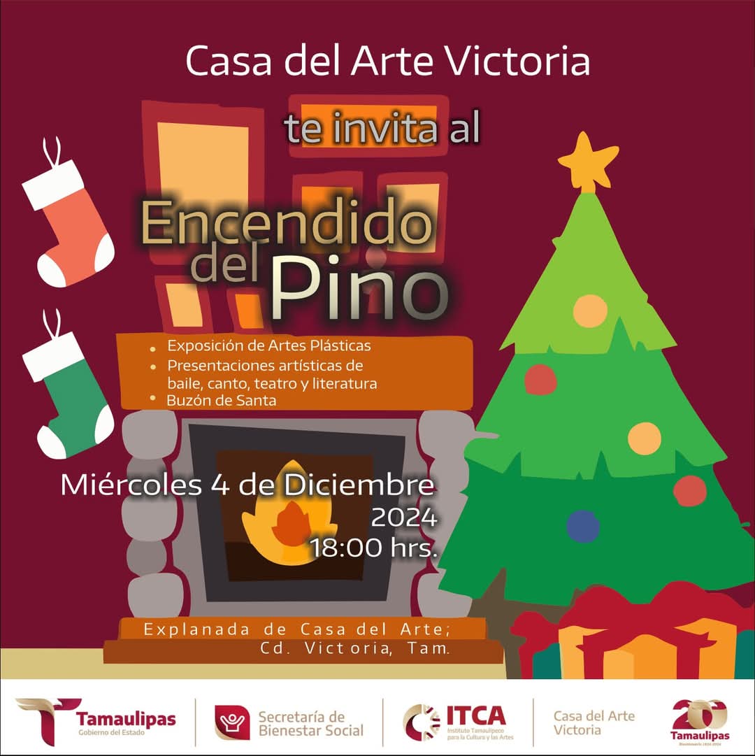 Casa del Arte Victoria Enciende el Espíritu Navideño