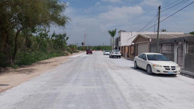 Río Bravo avanza en la modernización de su infraestructura vial