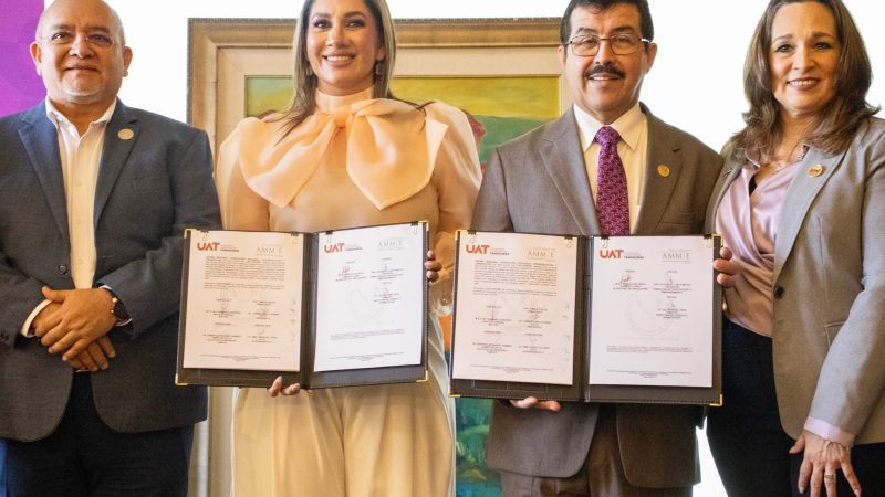 La UAT y la Asociación de Mujeres Jefas de Empresa firman convenio en la  zona sur