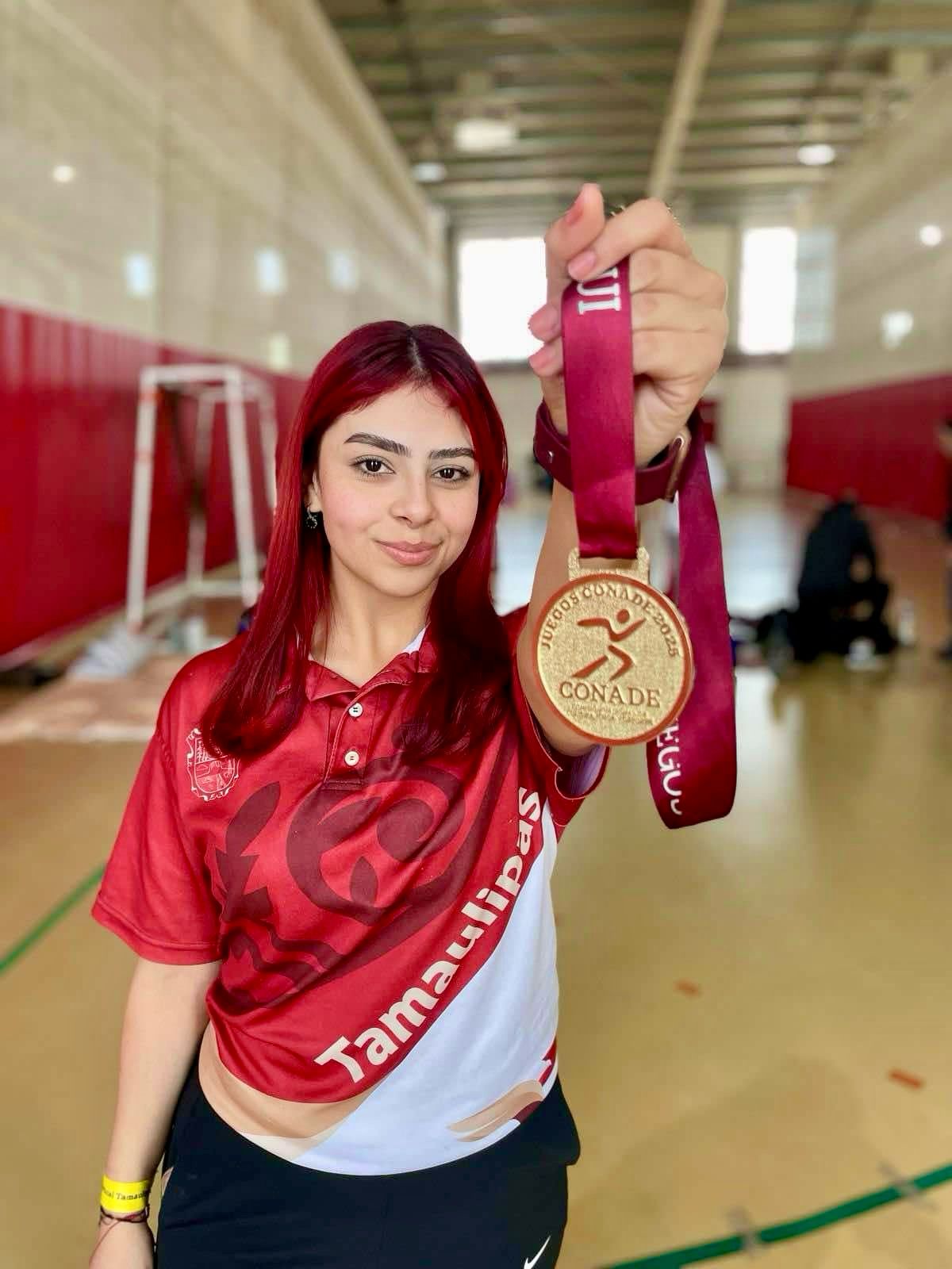 Alumna de la UAT se clasifica en primer lugar al nacional de la CONADE en Taekwondo