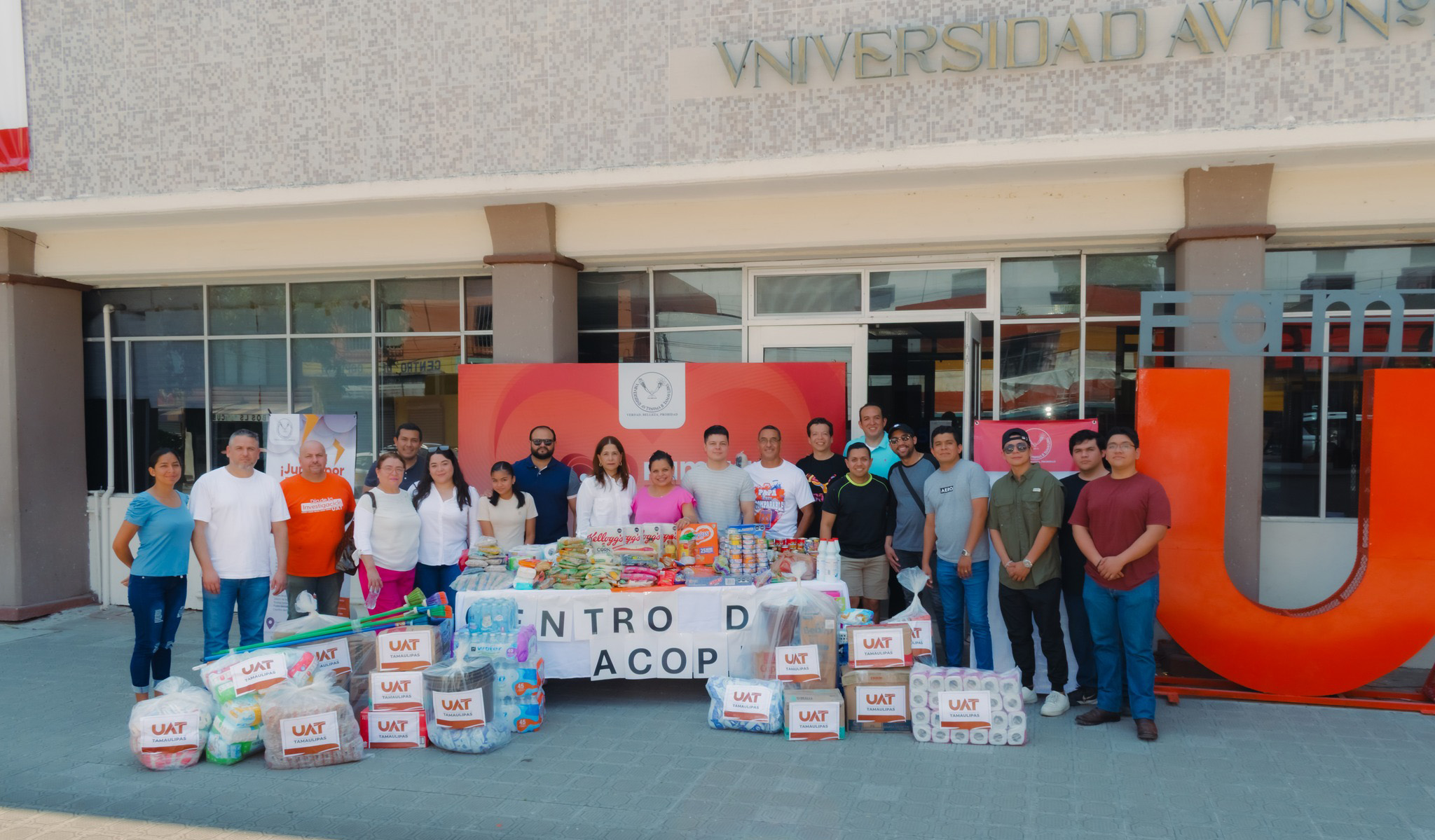 Suma la UAT apoyo para familias afectadas por tormentas en el norte de Tamaulipas