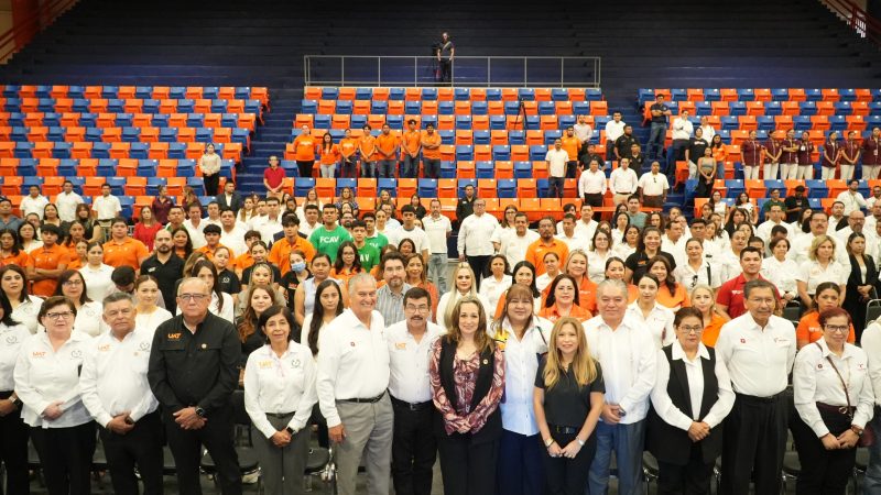 Inaugura rector de la UAT programa institucional de salud
