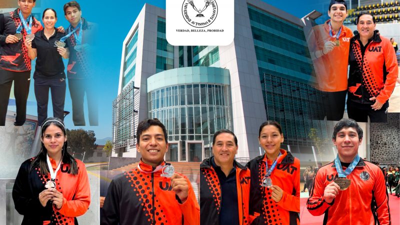 La UAT suma 12 medallas en campeonatos nacionales de ANUIES 2025