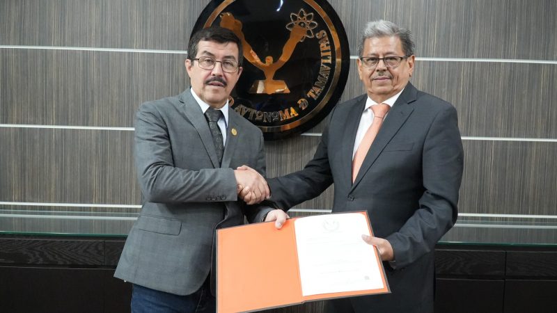Designa rector a Ismael Quintanilla como abogado general de la UAT