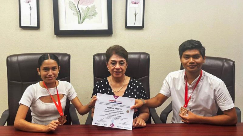 Destacan estudiantes de la UAT en el certamen de ciencias Infomatrix México