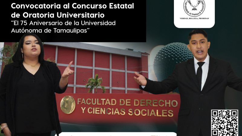 Prepara la UAT el Concurso Estatal de Oratoria en el Campus Tampico