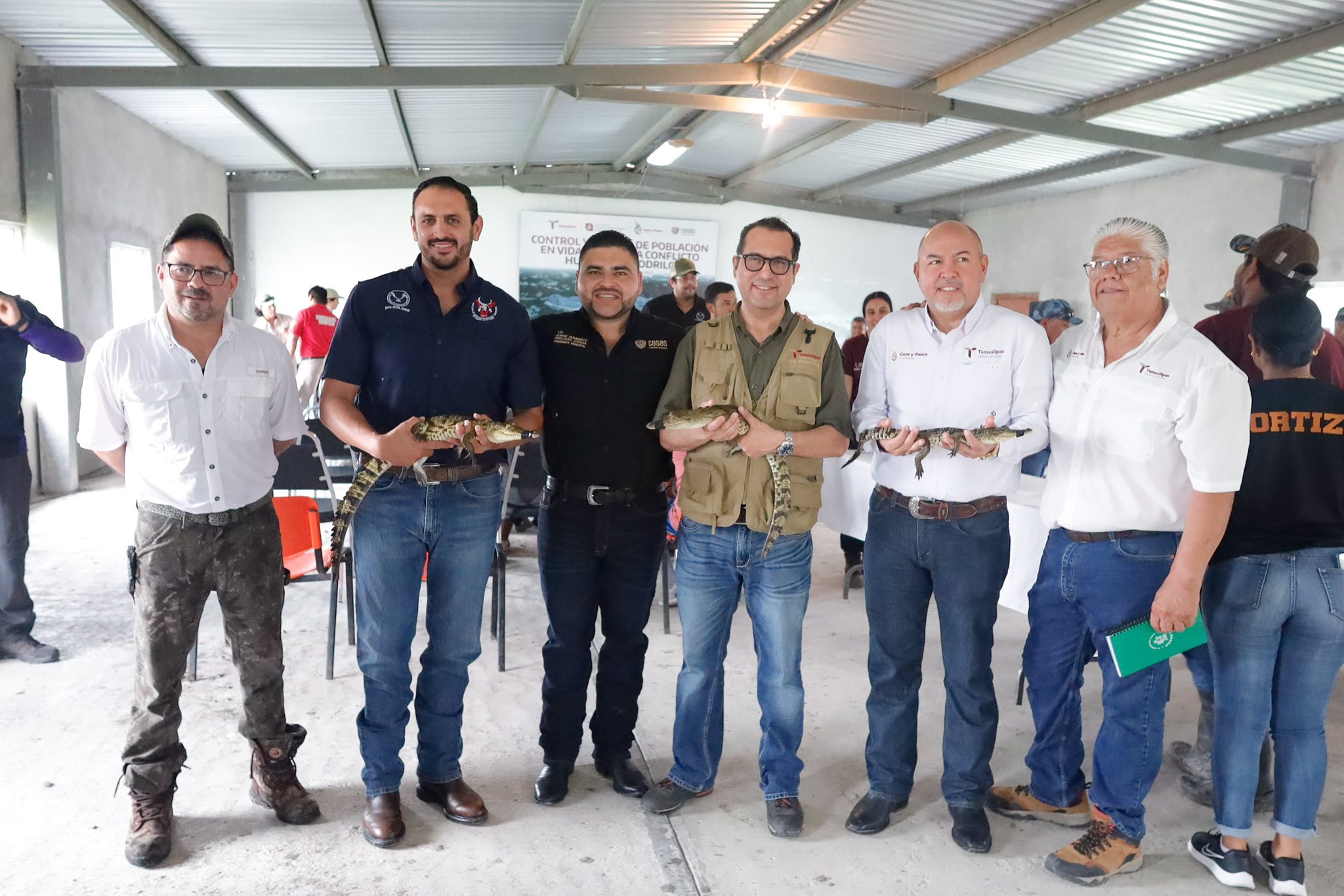 Colabora la UAT en la conservación y control del cocodrilo morelet