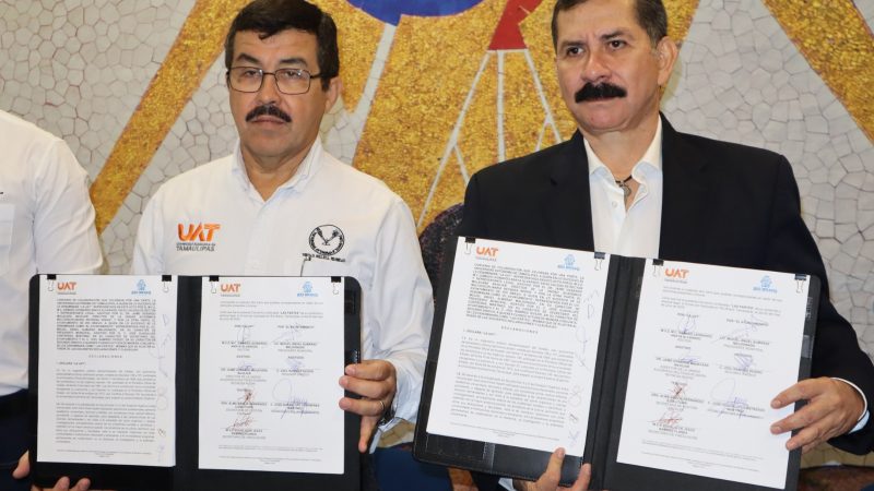 Fortalece la UAT alianzas con Ayuntamiento de Río Bravo