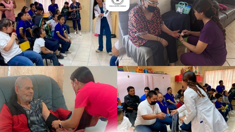 Atiende la UAT con servicios médicos gratuitos a grupos vulnerables y adultos mayores