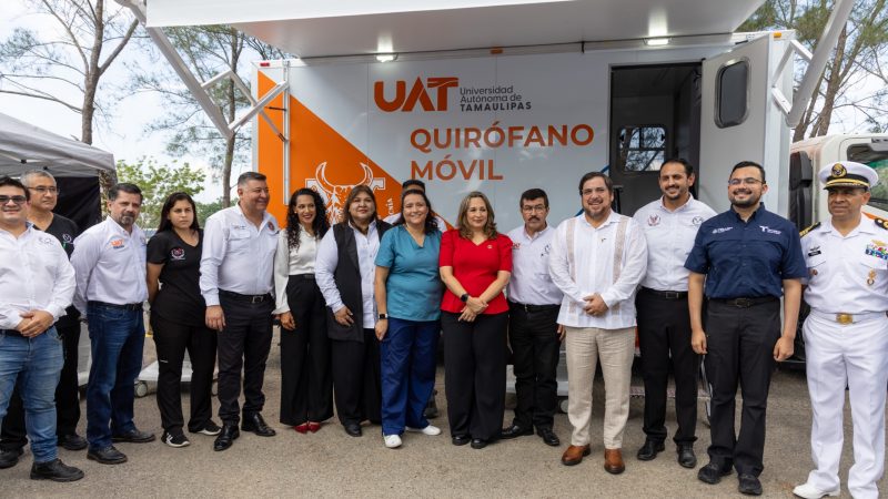 Cuenta la UAT con moderno quirófano móvil veterinario