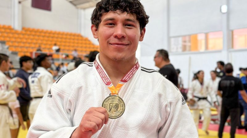 Alumno de la UAT conquista el oro en torneo nacional de judo