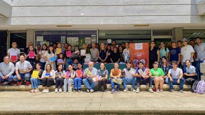 Concluye la UAT con éxito colecta de útiles escolares