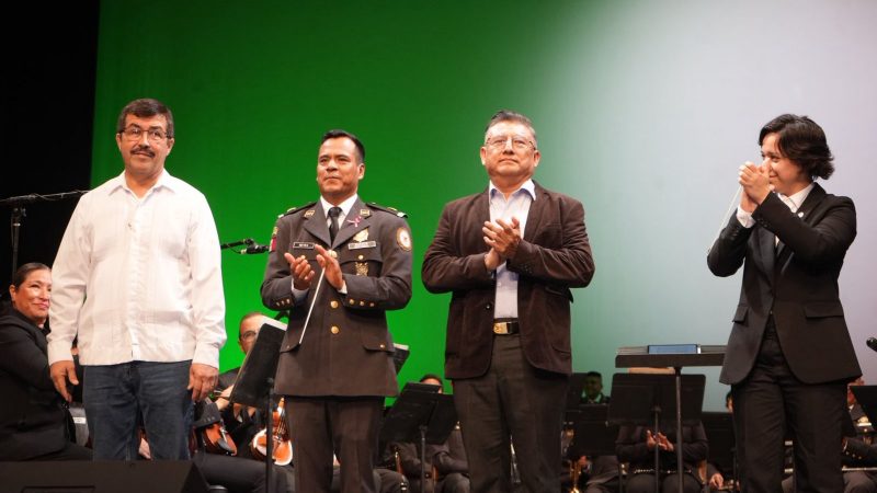 Orquestas de la UAT y Guardia Nacional celebran el folclor mexicano