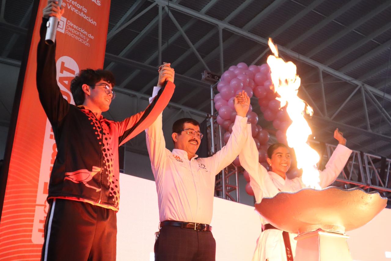 Inaugura rector Juegos Interfacultades UAT Zona Norte 2025