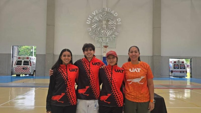 Estudiantes de la UAT conquistan el medallero en el nacional de Esgrima