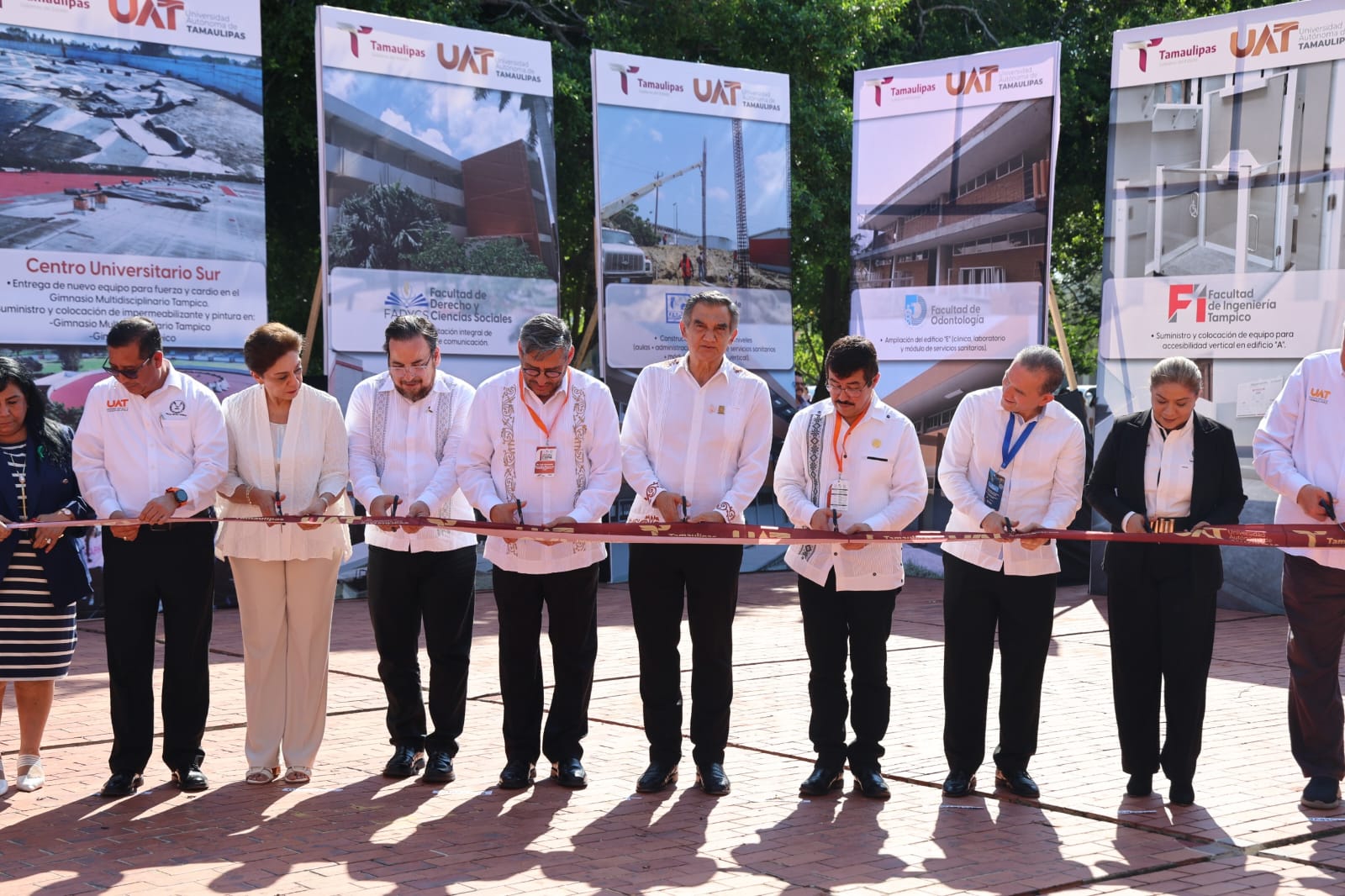 Gobernador y rector inauguran obras que fortalecen crecimiento de la UAT