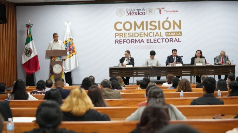 Suma Tamaulipas más de 3 mil propuestas para la reforma electoral
