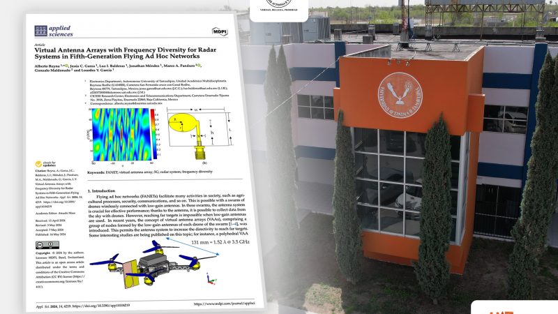 Investigadores de la UAT desarrollan sistema de monitoreo con drones para el sector agrícola