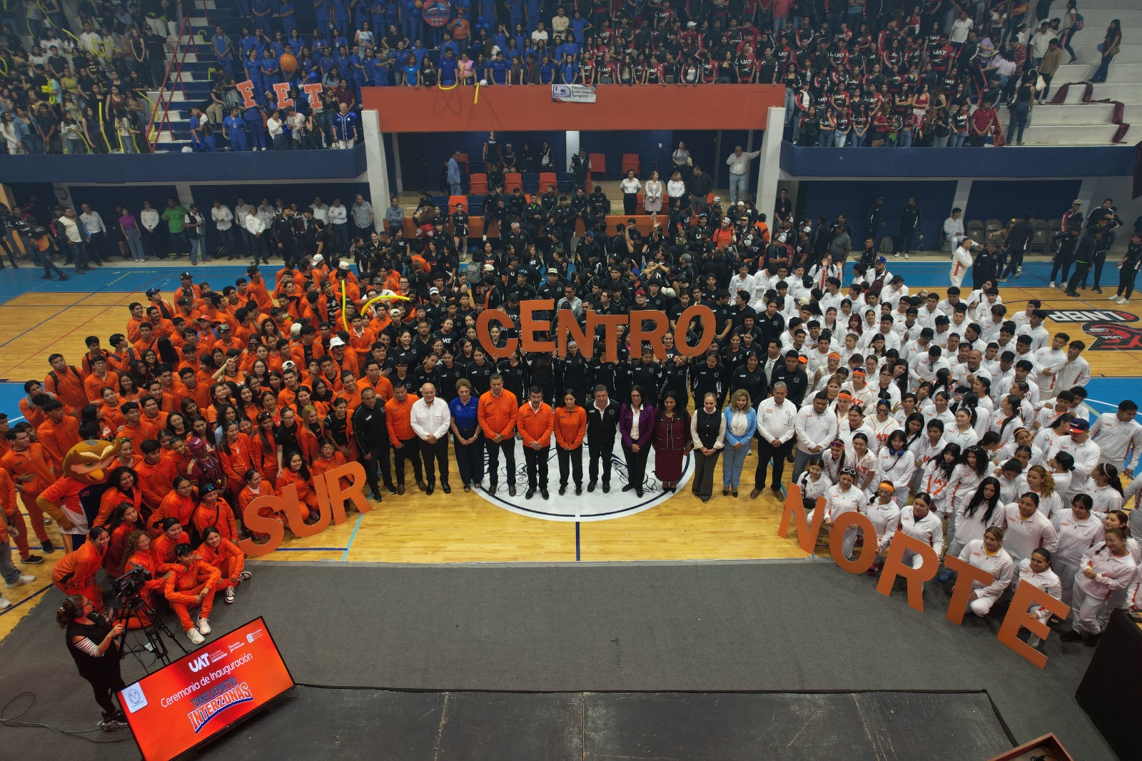 Inaugura rector en el Campus Sur Torneo Interzonas UAT 2026