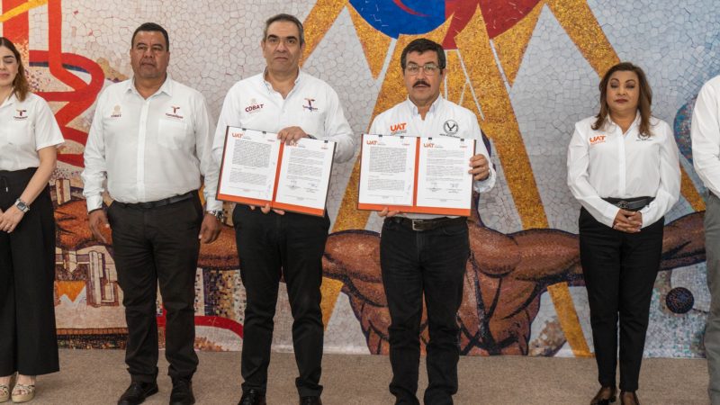 Apoyará la UAT a estudiantes del COBAT en áreas de psicología, enfermería y educación